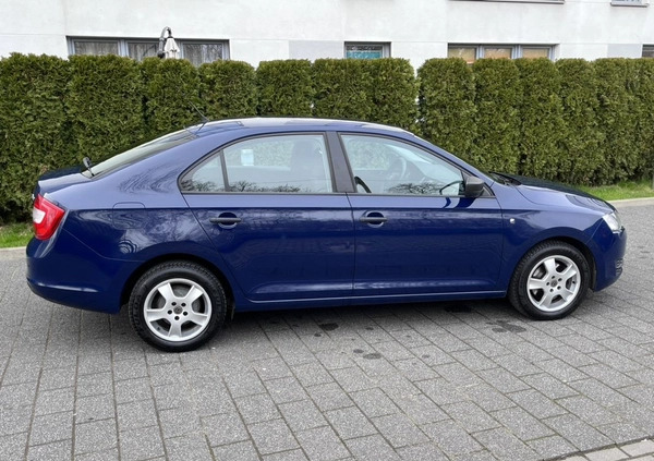 Skoda RAPID cena 18900 przebieg: 228561, rok produkcji 2014 z Warszawa małe 92